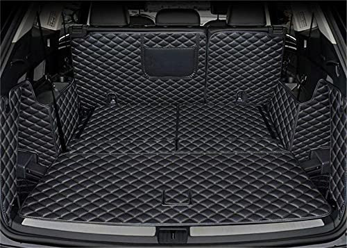 ZSHYTWE Auto Kofferraumschutz Für Ford Für Mondeo 2013 2014 2015 2016 2017 2018 2019 2020 wasserdichte Kofferraummatte Heckkofferraumeinlage Autoinnenraum Antirutsch mit hohem Rand(Schwarz)