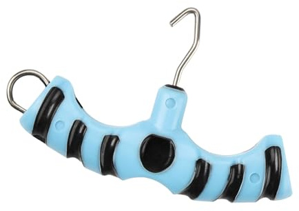Angelknoten-Abzieher Knotter – T-Griff-Werkzeug, Hakenentferner | Outdoor-Linienspanner zum Binden von Rigs, tragbares Knoten-Hilfsgerät, Haar-Rig-Setup, Karpfenangel-Ausrüstung für Angler