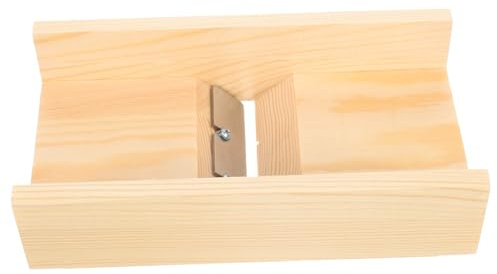 Angoily Holz Butterschneidewerkzeug und Käsehobel aus Edelstahl Handlich Leicht zu Verstauen für Zuhause und Betrieb