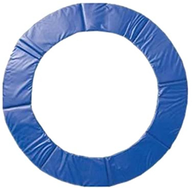 MotiveTech Sicherheitsmatte für Trampolin, Schutz für Drinnen Und Draußen, Strapazierfähig, Reißfest, mit Kantenschutz, Wasserdicht, Blau, 10FT