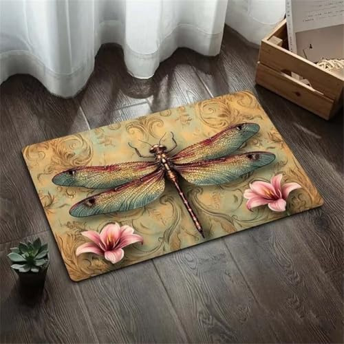 Alfombra de Baño Antideslizante, 40x60cm Alfombrilla Diatomita Baño Súper Absorbente, Alfombrilla Ducha Lavable Stone Bath Mat, Alfombra Piedras para Ducha, Cocina, Bañera y Baños, WC Animals 6-351