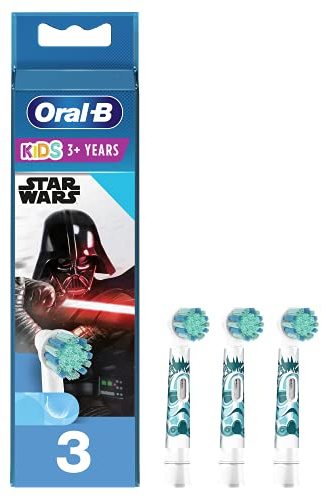 Oral-B Aufsteckbürsten für Kids Star Wars Zahnbürste, 3 Stück