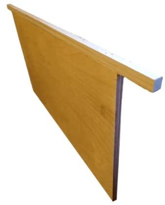 Beekeeping Supplies UK Ltd - Dummy Board for a British National Brood Box - Fills the space left when using 11 DN4 frames