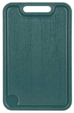 Galicja Schneidebrett Kunststoff Molly – Küchenbrett – Schneidebretter Kunststoff – Schneidbretter Kunstoff – Kunststoff Schneidebrett – Schneidunterlage Küche – 37,5x26x0,6cm - Grün