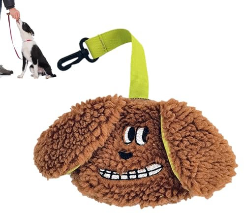 Hundekotbeutelhalter, Hundekotbeutelhalter mit Reißverschluss, multifunktionaler Hundekotbeutelspender, leicht, nachfüllbar, für mittelgroße und große Hundekotbeutel