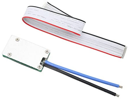 Litiumbatteriskyddskort Balanskort 15A Batterihantering PCB-skyddsplatta Batteriskyddsmodul med Anslutningsledning (SEAFRONTi3dtg5qog6-13)