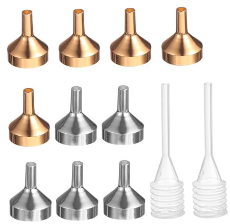 MAGICLULU Set Da 12 Mini Imbuti Per Inscatolamento Imbuti Per Il Trasferimento Di Profumi Bottiglie Dacqua Accessori Per Laboratori Scientifici