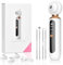 Koeutoze Aspirateur Point Noir Extracteur Points Noirs Aspirateur de pores avec loupe et lampe LED Blackhead Removal 3 Sondes et 3 Modes Rechargeable Visage Tire Comedon Anti Point Noir Nez Nettoyage