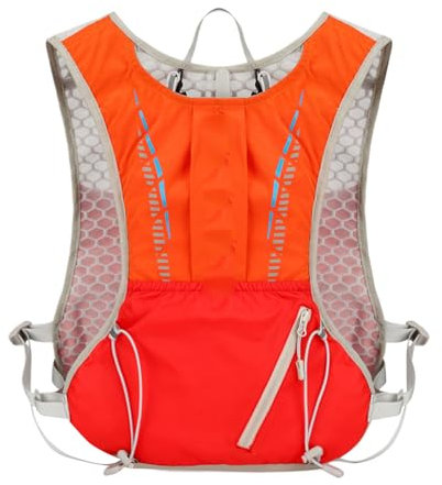 Renopfect Wanderrucksack, Reflektierender Fahrradrucksack, Wasserdichter Trinkrucksack Mit Großer Kapazität Für Laufen Camping Radfahren
