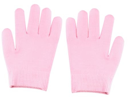 WEKADRIN 2 Pair Hydrating Gel Spa Gloves and Socks Set for Dry Cracked Skin Moisturizing Treatment for Hands and Feet Unisex Softening Care with Gel Lining for Intensive Skin