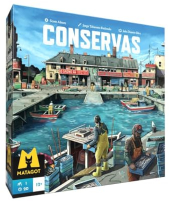 Conservas | Juego Estratégico y Sostenible | Gestión de Recursos y Equilibrio Ecológico | 12 Escenarios | Juego Experto