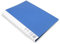 Waytex 931330B Protège Documents A4 20 vues Premium en Polypropylène Opaque Identifiable - 10 Pochettes transparentes - Bleu