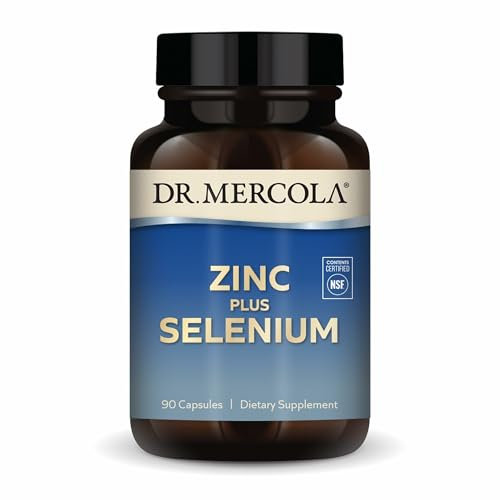 Dr Mercola Zinc Plus Selenium | 90 Capsules