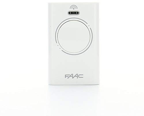 787007 FAAC Automazione Cancello Telecomando XT2 433 SLH LR Trasmittente 2 Canali Bianca 433 MHZ