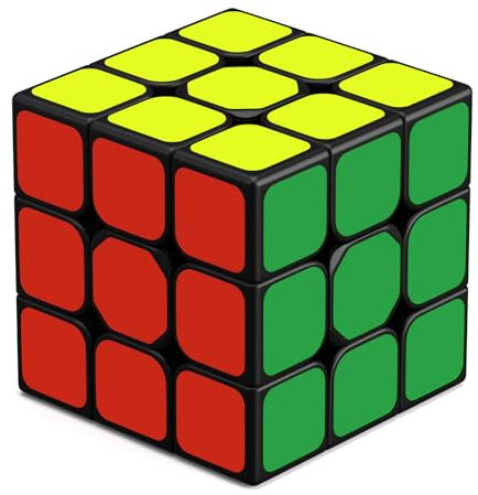 ROXENDA Speed Cube, Original Speed Cube Super-Durable Sticker with Vivid Colors (3x3x3)