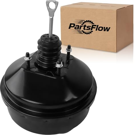 Partsflow Vacuum Power Brake Booster For Chevrolet GMC Cadillac Models
