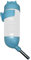 Benixmidart Guinea Pig Water Bottle No Drip, Plastic Hamster Water Bottle with Suspension Clamp, Hamster Cage Accessories Hanging Water Bottle Hamster Water Dispenser Water Bottle (Blue, 80ml)