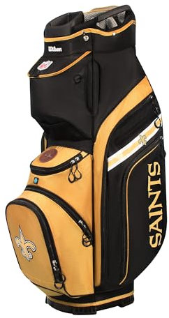 Wilson NFL Golftasche - Cart, New Orleans Saints