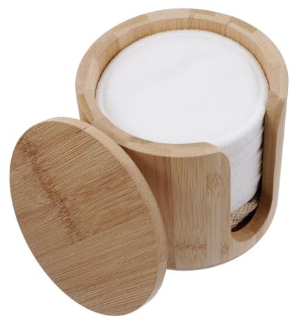 Healeved Make-up-entferner-pads Aus Bambusfaser Runde Wischpads Für Gesichtsbereinigung Wiederverwendbar Für Tägliche Hautpflege
