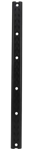 Binario a L in Alluminio per Camion e Rimorchio, Binario a L con Fori, Binario Aereo in Alluminio per Cassone di Camion e Rimorchio (60 mm)