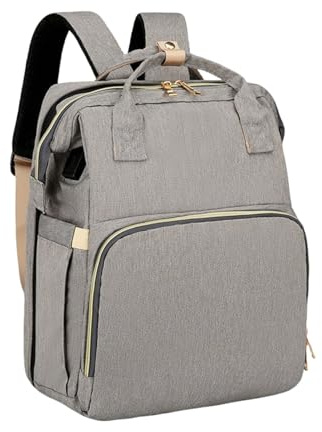 Generisch Wickelrucksack | Windeltasche Rucksack Mit Staufach - Leichtes Design & Multifunktionale Outdoor-Ausstattung Für Unterwegs, Klinik, Auto & Flugzeug