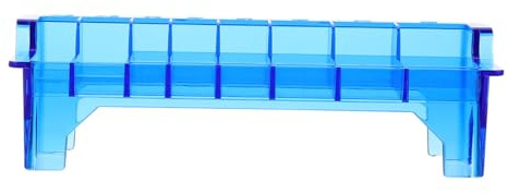 iplusmile Organizador Porta Cuchillas Abs Caja de Barbería Fácil Limpieza Almacenamiento Práctico para Tijeras y Peines Uso Peluquería y Hogar