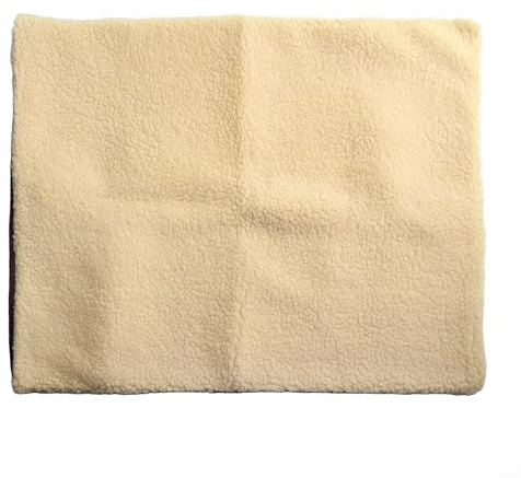 Tapis thermique auto-chauffant pour chien et chat - Lavable - Antidérapant - Offre chaleur et confort sans électricité - Convient pour une utilisation en intérieur et en extérieur - Beige