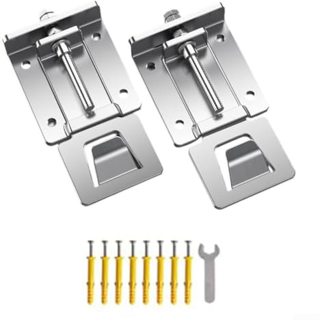 Drivstraw Staffa regolabile per cappa, gancio da cucina in acciaio inox, supporto resistente per cappa di ventilazione con design a parete, UsualFit per ventilatori di scarico da cucina (versione