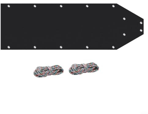 Bordfly Heavy Duty Plastic Sledge for Hunting Ice Fishing and Firewood Transport Robust Sliding Sledge as a Versatile Accessory for Outdoor Activities (1 Piece)