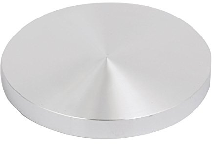 sourcing map 90mm Durchmesser 10mm Dicke Aluminium Scheibe Hardware | M10 Gewinde, Für Glastisch DE