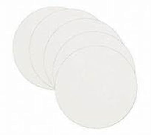 LGT Round Non-Stick Greaseproof Paper Baking parchments for Baking Pans Cooking Cake Tin Liners 20, 50 & 100 Packs (x20-7)