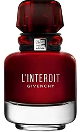 Givenchy L'interdit Rouge Eau De Parfum Spray for Women, 1.7 Ounce