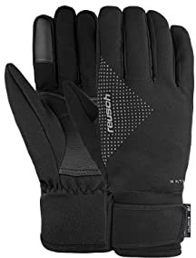 Reusch Unisex Fingerhandschuhe Outdoor Sports R-TEX XT TOUCH-TEC 7702 black/silver M