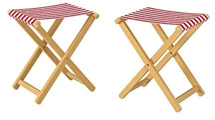 Erst-Holz Quattro Varianti per mobili da Balcone/Camping/Pesca in faggio Chiaro V-10-216N-14
