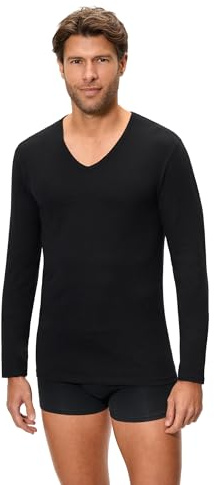 Abanderado Camiseta de Manga Larga Cuello Pico con tecnología termorreguladora Regul'activ Hombre x1
