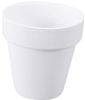 Mipcase Lot de 10 Petits Pots Carrés pour Plantes Cactus Pépinière Décoratifs en Céramique pour La Décoration Intérieure Les De Mariage Lartisanat