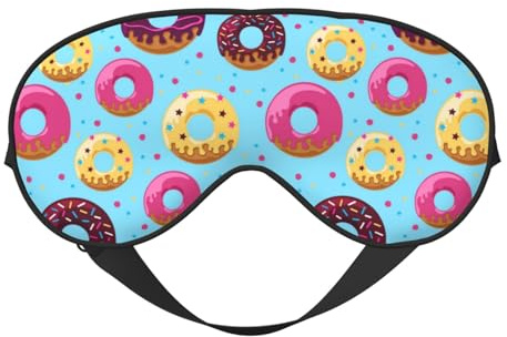 Schlafmaske für Frauen und Männer - Weiche Reise-Augenmaske zum Schlafen, Schlafmaske mit verstellbarer Schnalle für Frauen und Männer, lustige Bandagen für Partyspiele