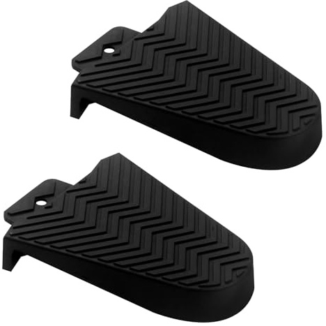 JUGCUT 1 par de fundas de tacos para zapatos de ciclismo compatibles con pedales Shimano SPD SL de bicicleta, cubierta protectora antideslizante, pieza de zapatos de equitación, accesorios de