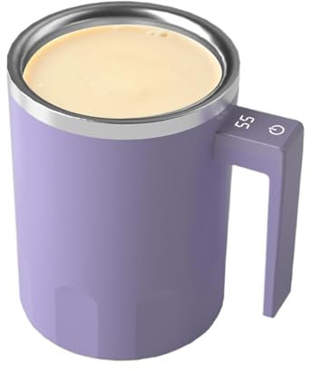 Mixer Coffee Cup - Electric Coffee Drink Stirring Tool, 350ML Portable Auto Mixing Cup Hot Beverage Mixer, Efficient Travel Milk Stir Tool For Coffee Milk Hot Chocolat Latte