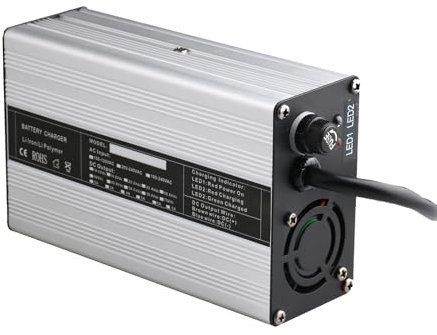 Lzyjck Chargeur De Batterie 180 W Chargeur De Chariot Élévateur Électrique Chargeurs De Batterie Au Plomb 12 V/24 V/36 V/48 V pour Transpalette Électrique, Chariot Élévateur,24v 5a,P