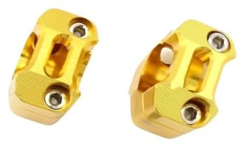 Rehausseurs Guidon Adaptateur De Pince De Montage pour Rehausseurs De Barre De Graisse De Guidon, 22MM À 28MM, pour Pit Dirt Bike, Moto Enduro Supermoto MX ATV
