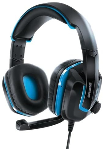 dreamGEAR GRX-440 Wired Headset for Nintendo Switch Lite/Switch/PS4/Xbox One/PC - Black/Blue (DGPS4-6447)