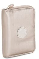 Kipling MONEY LOVE Mittelgroße Geldbörse, Metallic Glow (Silber)