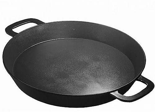 SKK große XL Pfanne Ø 50 cm - Outdoor Riesenpfanne Aluminiumguss mit Antihaftbeschichtung - ideal für Grillpartys - Made in Germany