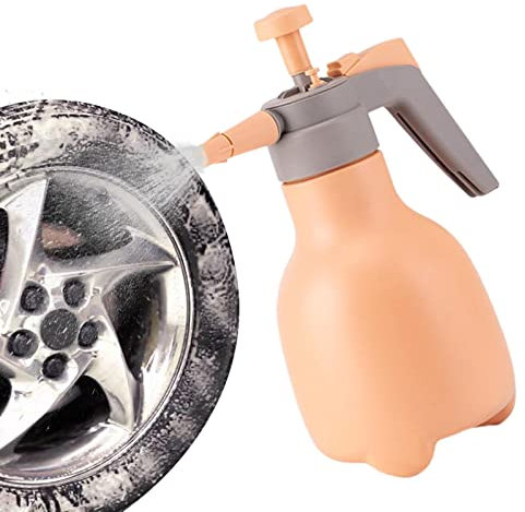 BSEID Pulverizador de agua de bomba de polipropileno, pulverizador de agua portátil, pulverizador de compresión manual, pulverizador de mano para botella de niebla a presión, pulverizador de jardín