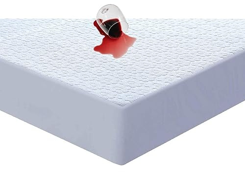 New Waterproof Fitted Terry Towel Mattress Protector King Size Topper Fully Fitted Bed Sheet Cover 12?/30CM Extra Deep King Size Terry Towelling Fitted Mattress Protector Floral Style