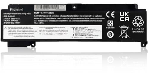 FlyZythrol 24Wh 00HW024 battery Compatible With Lenovo Thinkpad T460s T470s | Series battery 00HW025 01AV405 01AV406 01AV407 01AV408 01AV462 00HW038 SB10K97605 SB10J79002 11.4V