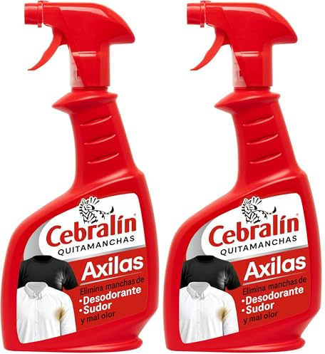 AC Marca Cebralin Quitamanchas Axilas, 400 ml (Paquete de 2)