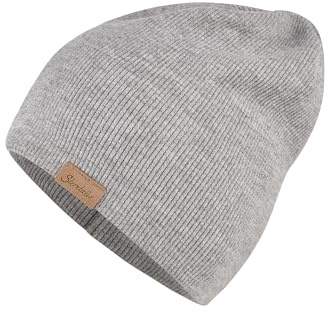 Sterntaler Beanie mit Ringel - Unisex Kinder Mütze aus weichem Microfleece