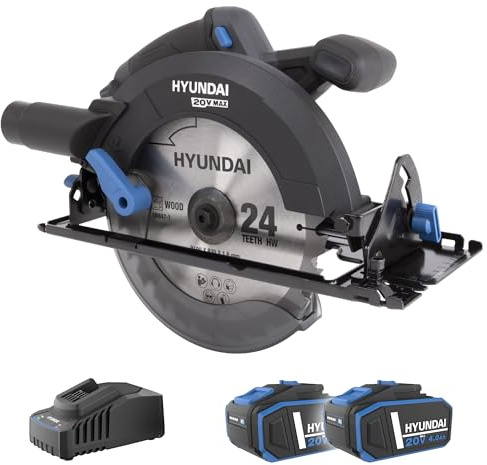 HYUNDAI Akku-Kreissäge CS20X-190 (mit 2x4Ah, Ladegerät)